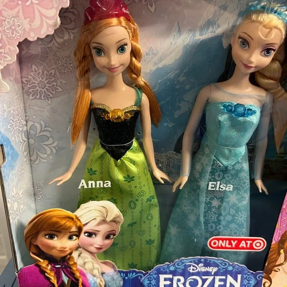 Disney Princess Collection Doll Ariel Jasmine Elsa Anna Belle